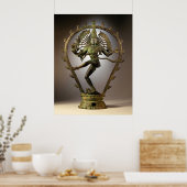 Hindu Deity Shiva Tamil de Destroyer Transformer Poster (Keuken)