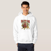 Hindu Durga Hoodie (Voorkant volledig)