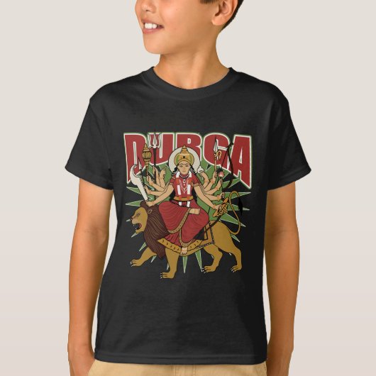 Hindu Durga T-shirt (Voorkant)