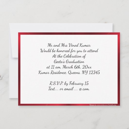 Hindu-feest Om red en goud nodig Kaart (Achterkant)