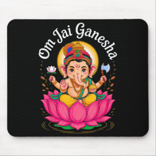 Hindu Ganesha Puja Olifant God India Meditatie Muismat