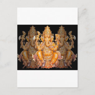 Hindu God Ganesh Briefkaart