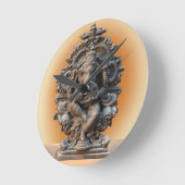 HINDU GOD GANESH WALL CLOCK RONDE KLOK (Hoek)