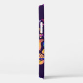 Hindu God Ganesha en Indische symbolen in strips Case-Mate iPhone Case (Achterkant / Rechts)