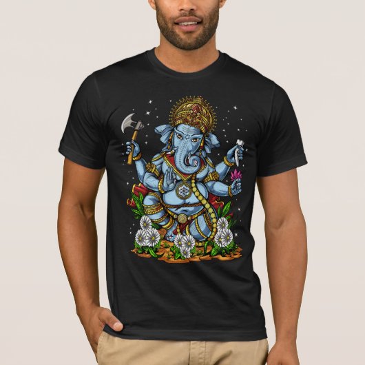 Hindu God Ganesha T-shirt (Voorkant)