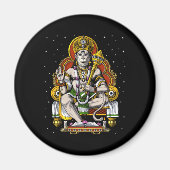 Hindu God Hanuman Magneet (Voorkant)