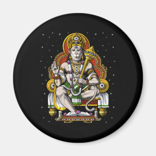 Hindu God Hanuman Magneet