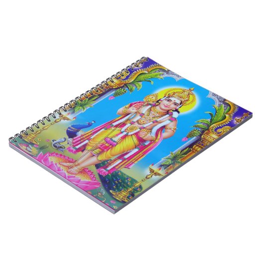 Hindu God Muruga Notitieboek (Linkerzijde)