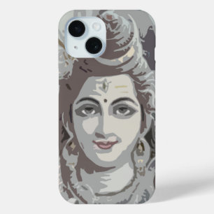 Hindu god shiva appel met hard hoesje