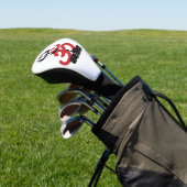 Hindu God Shiva Om Namah Shivay met Trident OM Golfheadcover (Insitu)