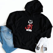 Hindu God Shiva Om Namah Shivay met Trident OM Hoodie