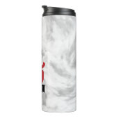 Hindu God Shiva Om Namah Shivay met Trident OM Thermosbeker (Geroteerd rechts)