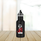 Hindu God Shiva Om Namah Shivay met Trident OM Waterfles