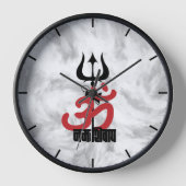 Hindu God Shiva Om Namah Shivay with Trident OM (Voorkant)