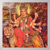 HINDU GODDESS DURGA POSTER (Voorkant)