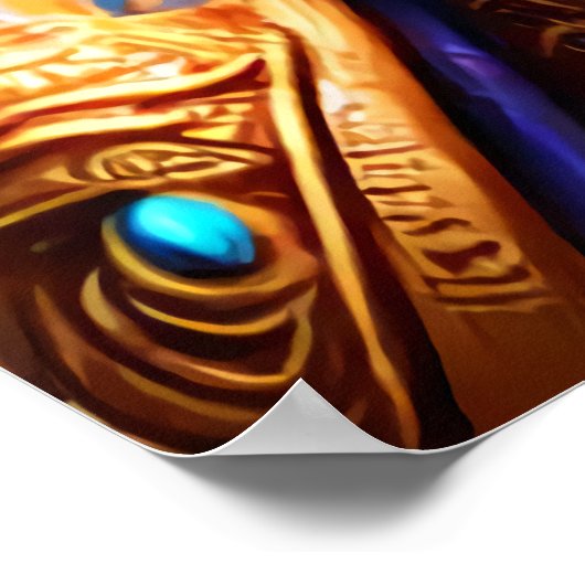 Hindu Goddess Kali | AI Art Poster (Hoek)