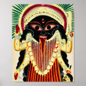 Hindu goddess Kali Poster (Voorkant)