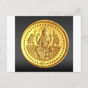 HINDU GODDESS LAKSHMI BRIEFKAART