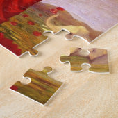 Hindu Goddess Lakshmi door Raja Ravi Varma Legpuzzel (Zijkant)