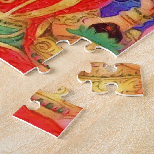 Hindu Goddess Lakshmi Maa Legpuzzel (Zijkant)