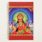 Hindu Goddess Lakshmi Maa Planner (Voorkant)
