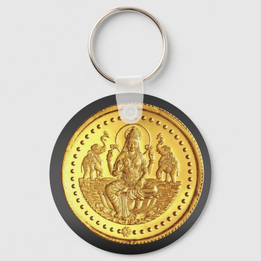 HINDU GODDESS LAKSHMI SLEUTELHANGER (Voorkant)