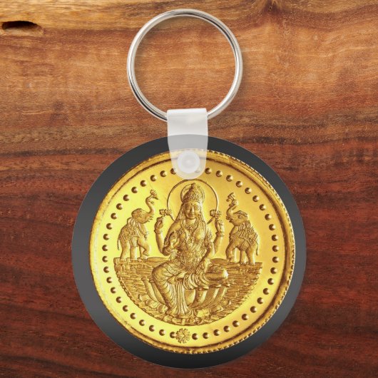 HINDU GODDESS LAKSHMI SLEUTELHANGER (Voorkant)