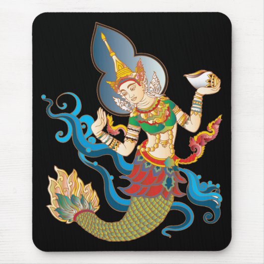 Hindu Goddess Mousepad Muismat (Voorkant)