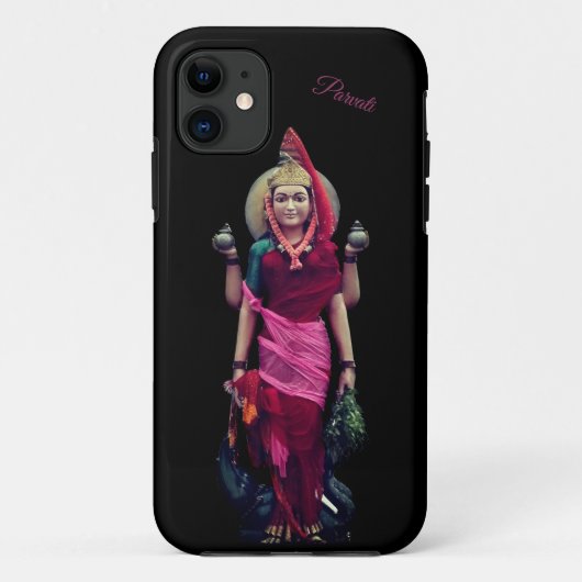 Hindu Goddess Phone Case met out naam of initiaal (Achterkant)