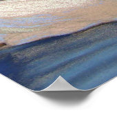 Hindu Goddess Saraswati Art Hinduism Poster Afdruk (Hoek)