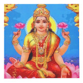 Hindu Goddesses Lakshmi Durga Saraswati Gayatri Kubus (Voorkant)