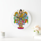 Hindu Gods Clock Grote Klok (Huis)