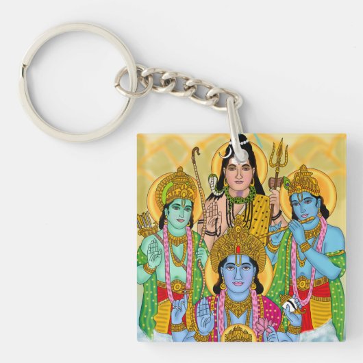 Hindu Gods Keychain (Voorkant)