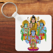 Hindu Gods Keychain (Voorkant)