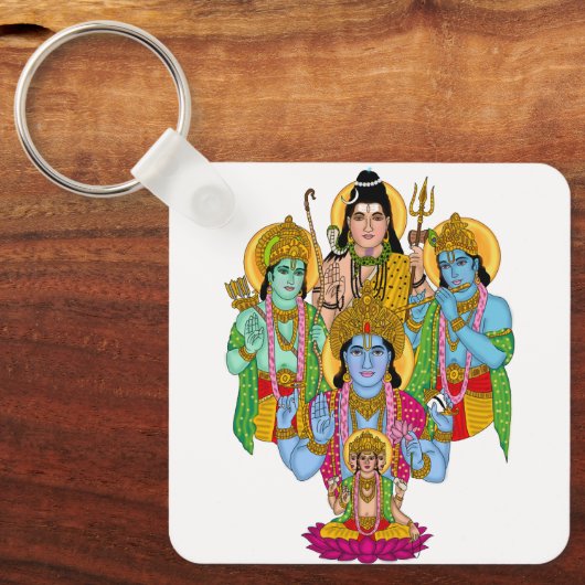 Hindu Gods Keychain (Voorkant)