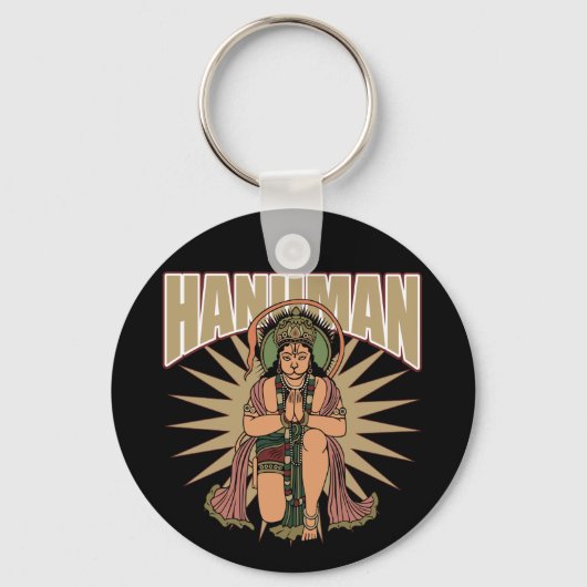 Hindu Hanuman Sleutelhanger (Voorkant)