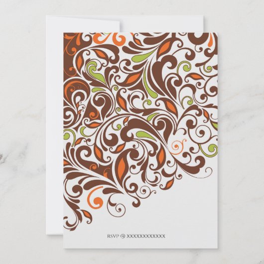 Hindu House Warming Griha Pravesh Uitnodiging (Achterkant)