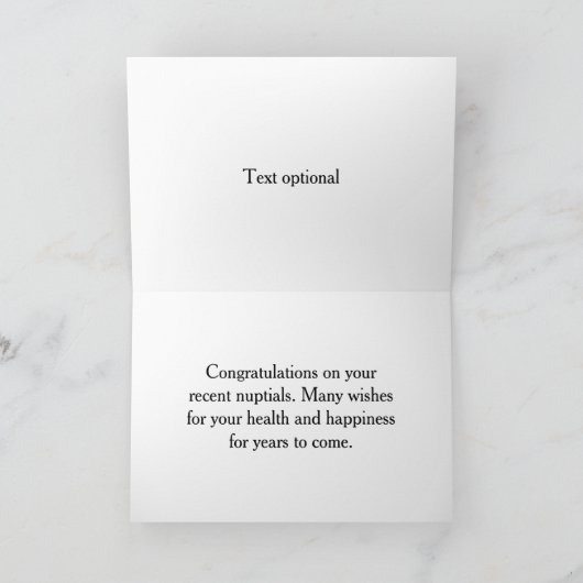 Hindu Huwelijk Gefeliciteerd Kaart (Binnen)