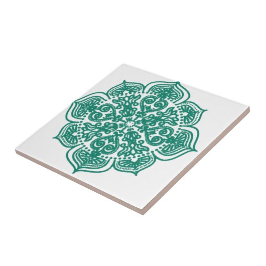 Hindu Indian Design Tegeltje (Zijkant)