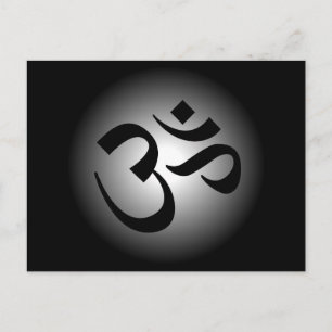 Hindu OM - Meditatiesymbool Briefkaart