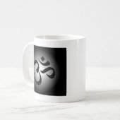 Hindu OM - Meditatiesymbool Koffiemok (Voorkant links)