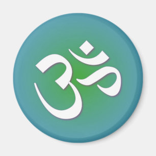 Hindu OM - Meditation Symbol Magneet