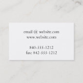 Hindu Om Symbol 3.5" x 2.0" Visitekaartje (Achterkant)