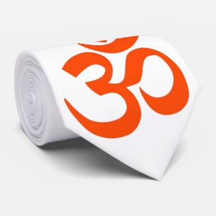 Hindu Om Symbol Stropdas