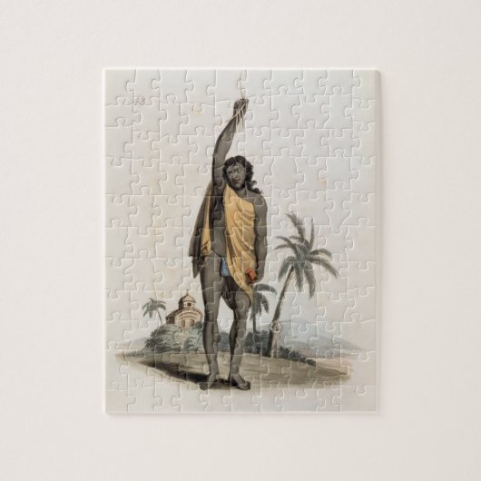 Hindu Priest, pub. van Edward Orme, 1804 (litho) Legpuzzel (Verticaal)