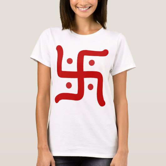 Hindu Swastika T-shirt (Voorkant)