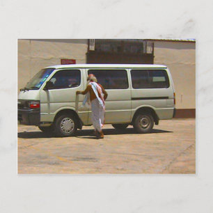 Hindu-tempel, ontmoet de goeroe briefkaart