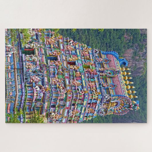hindu tempelpuzzel legpuzzel (Horizontaal)