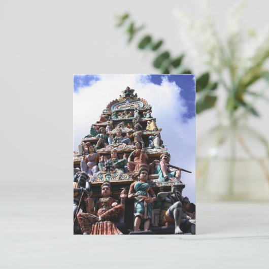 Hindu Temple Briefkaart (Staand voorkant)
