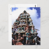 Hindu Temple Briefkaart (Voorkant / Achterkant)